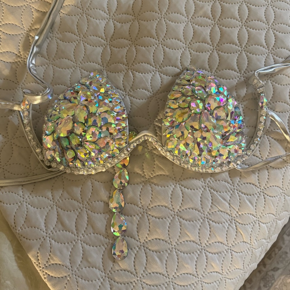 Carnival sequin bra